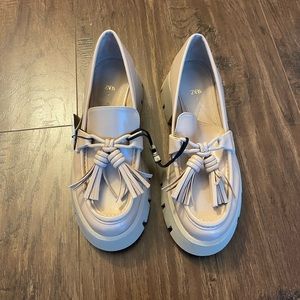 Brand new chunky loafers from Zara